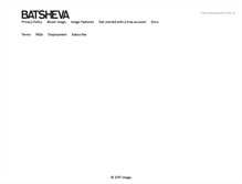 Tablet Screenshot of batsheva.com